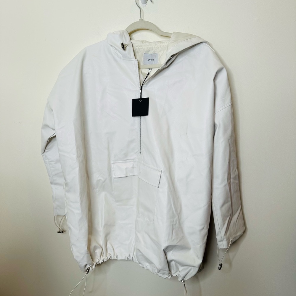 NWT EVNL White Zip-Up Jacket